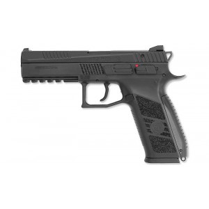 Страйкбольный пистолет KJW CZ P-09 Black GBB, черный, металл, модель P-09.GAS